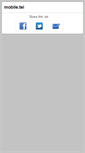 Mobile Screenshot of mobile.tel