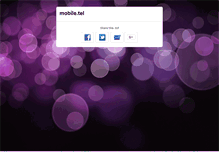 Tablet Screenshot of mobile.tel