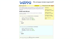 Desktop Screenshot of lotto.mobile.net.pl