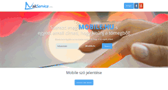 Desktop Screenshot of mobile.hu